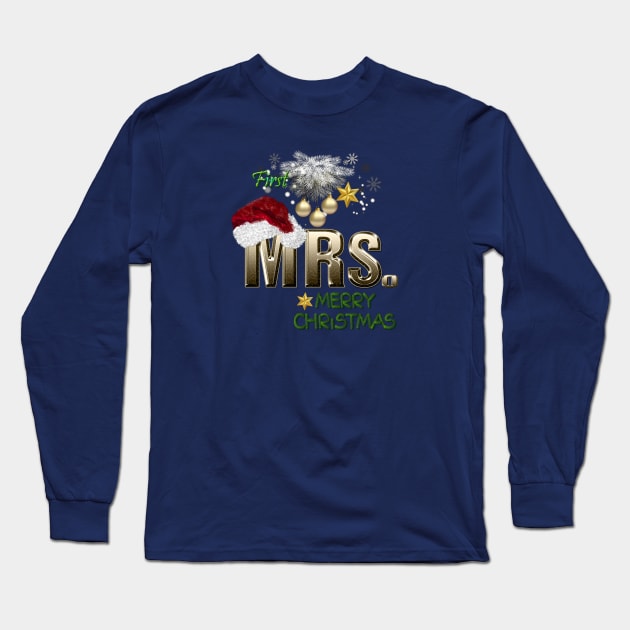 Christmas Party & Celebration Long Sleeve T-Shirt by Nadine8May